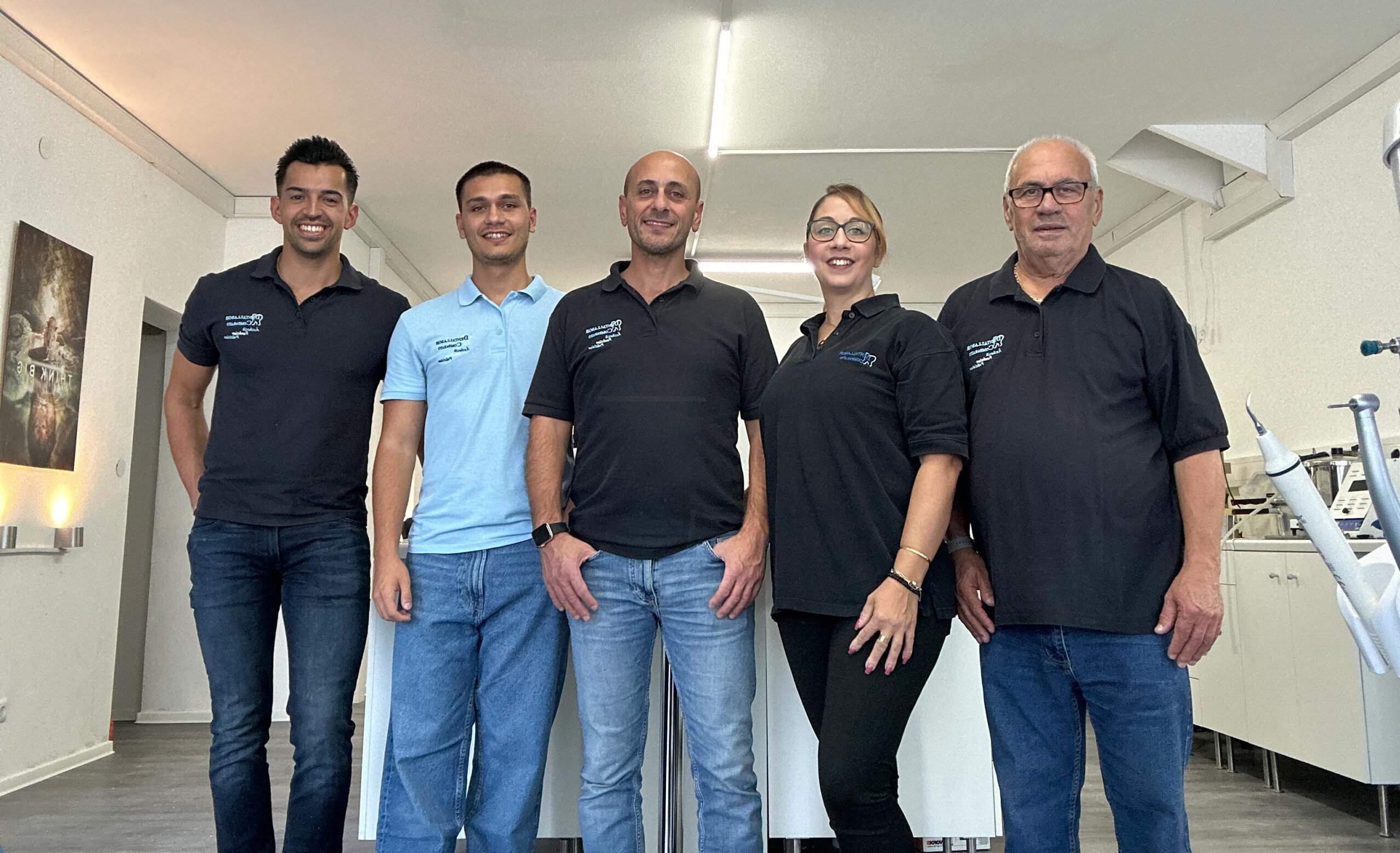 Das Team des Dentallabors Comparato
